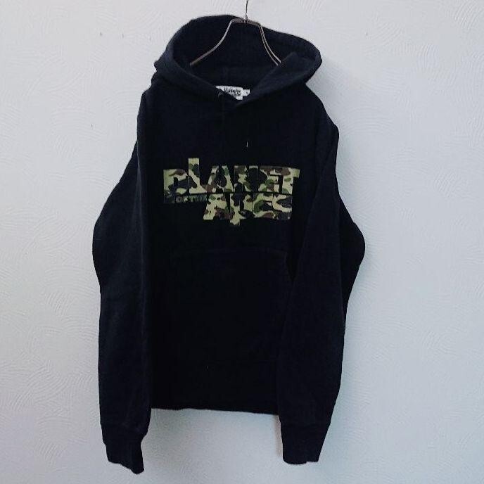 BATHING APE BAPE PLANET APES Camouflage Logo Hoodie Pullover mens