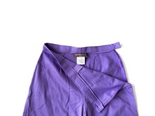 Vintage 90s Lavender Capri Pleated Trouser