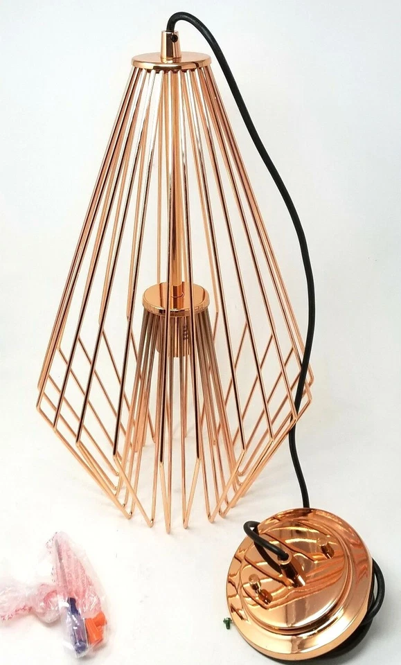 Z-Lite Quintus 442MP12-CR Copper 1-Light 12-1/4" Wide Abstract Pendant - Image 2 of 4