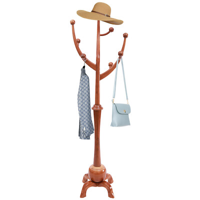 Creative Tree Coat Rack – Freestanding Wooden Hat & Coat Hanger For Entryway, Hallway Or Bedroom