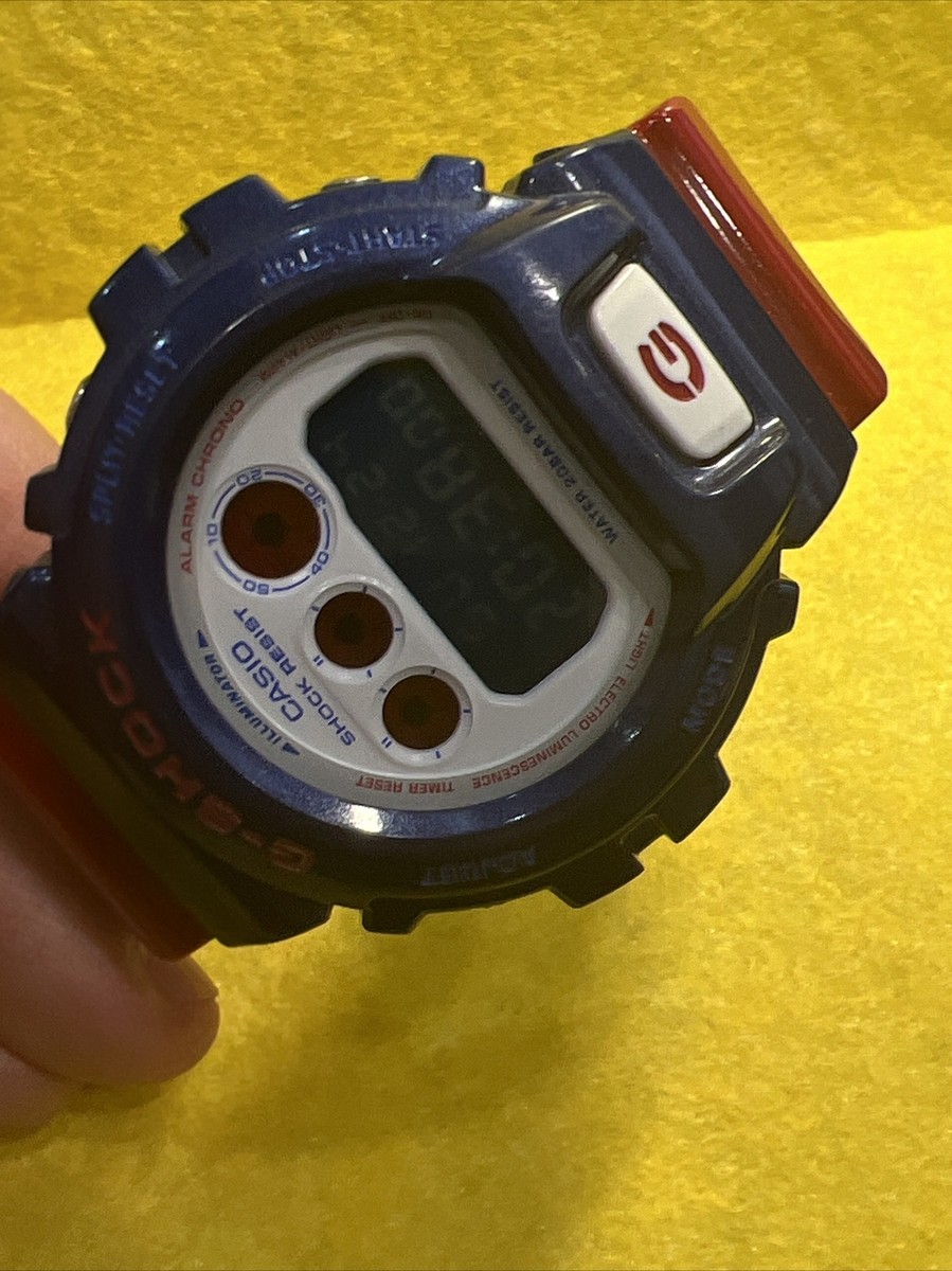 Casio G-Shock DW-6900AC Men's Watch Rare Preowned | eBay