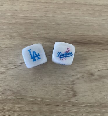 Dice for LA Dodgers Fans MLB World Series Wheel Tire Valve Stem Cap Car SUV Bike