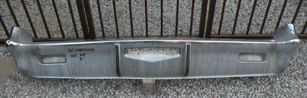 X CHRYSLER NEWPORT NEW YORKER NEW TRIPLE PLATED CHROME FRONT