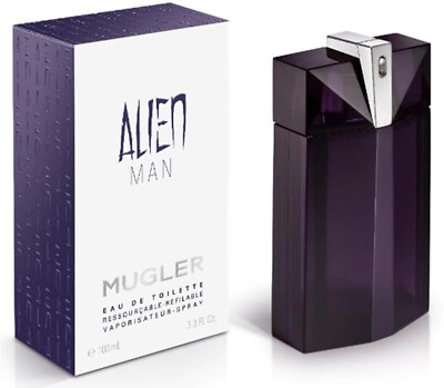Thierry Mugelr Alien Man EDT Spray 100 ml / 3.3 Fl Oz Men Perfume New ...