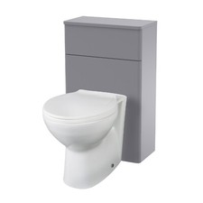 Bathroom WC Unit & Back to Wall Toilet Pan Concealed Cistern & Soft Close Seat