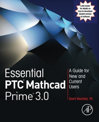 Essential Ptc(r) MathCAD Prime(r) 3.0: Ein Leitfaden für Neu - Taschenbuch NEU Brent Ma