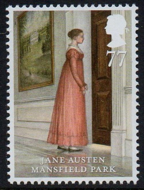 Fanny Price - Mansfield Park (Jane Austen) on 2013 stamp