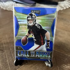 2021 Panini Playoff - Call to Arms Blue Prizm #CA-MRY Matt Ryan