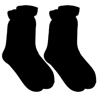 Herren Merino Lammwolle/Baumwolle 2er Pack Unifarben Wadensocken UK 6-11 / EU 39-45