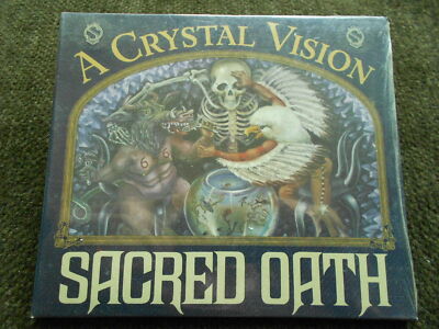 SACRED OATH A Crystal Vision CD DIGIPAK 9 tracks SEALED NEW 1987/2009 WS USA