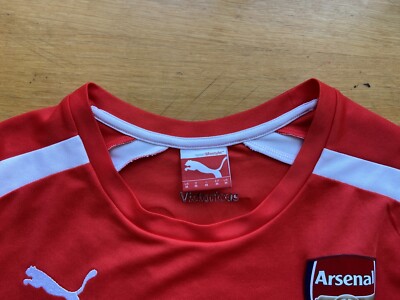 ARSENAL LONDON 2014 2015 HOME SHIRT JERSEY LONG SLEEVE PUMA 746448