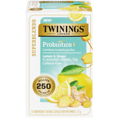 Twinings Superblends Flavoured Herbal Tea Lemon & Ginger