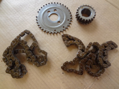 2003 - 2004 MUSTANG SVT COBRA 4.6 TIMING CHAINS & GEARS LOT OEM SKU# GG235