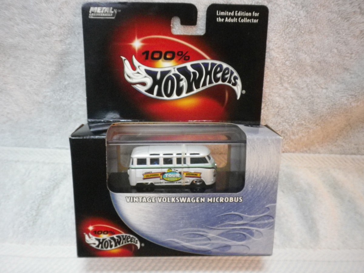 2000 Hot Wheels 100% Vintage Volkswagen Microbus California