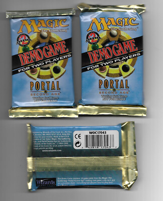 11 Portal Second Age Demo Game for 2 Players Magic The Gathering 