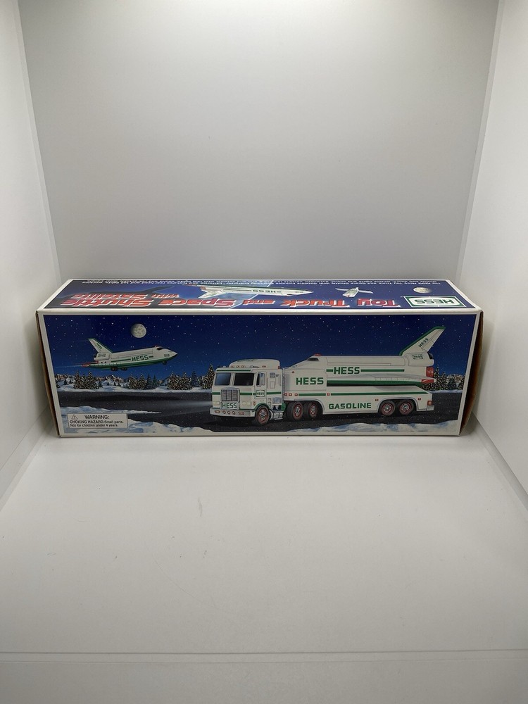 Hess Truck 2003 Toy Truck and Two Race Cars New In Box