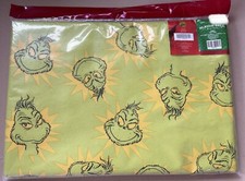 2021 Dr.Seuss How The Grinch Stole Christmas Vinyl Rectangle Tablecloth 52x70