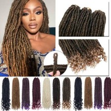 Premium Crochet Locs Faux Braiding Braid Hair Twist Loops Twist Hair Extension
