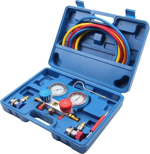 Air Conditioning AC Diagnostic A/C Manifold Gauge Tool Set Refrigeration UK - Picture 13 of 13