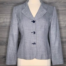 Pendleton Wool Blend Blazer Jacket Size 8 Petite