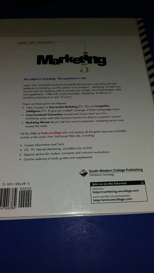 Marketing (1999, Hardcover) - Image 3 of 4