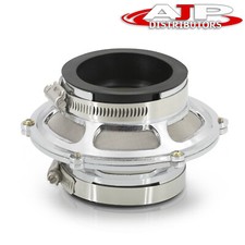 Universal 2.5 Cold Air Intake Cai Replacement Bypass Valve Rubber Filter Silver Universal 2.5 Cold Air Intake Cai Replacement Bypass Valve Rubber Filter Silver