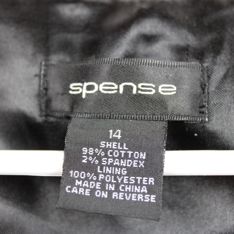 Платье-футляр женское Spense размер 14 с цветочным рисунком черно-белое с рукавами-крылышками - Изображение 2 из 4