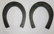 Vintage Black Roy Rogers Trigger Horseshoe Rubber Lucky Horseshoe Ohio Art Co.