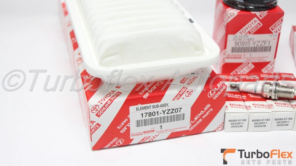 Toyota RAV4 4 cilindros Kit de puesta a punto de servicio genuino 2,0 L 2,4 L 2001-2005 OEM  Foto 2 de 4