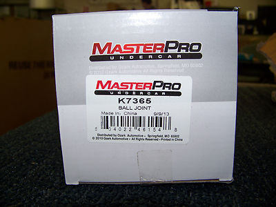 MasterPro Undercar Ball Joint # K7365 New