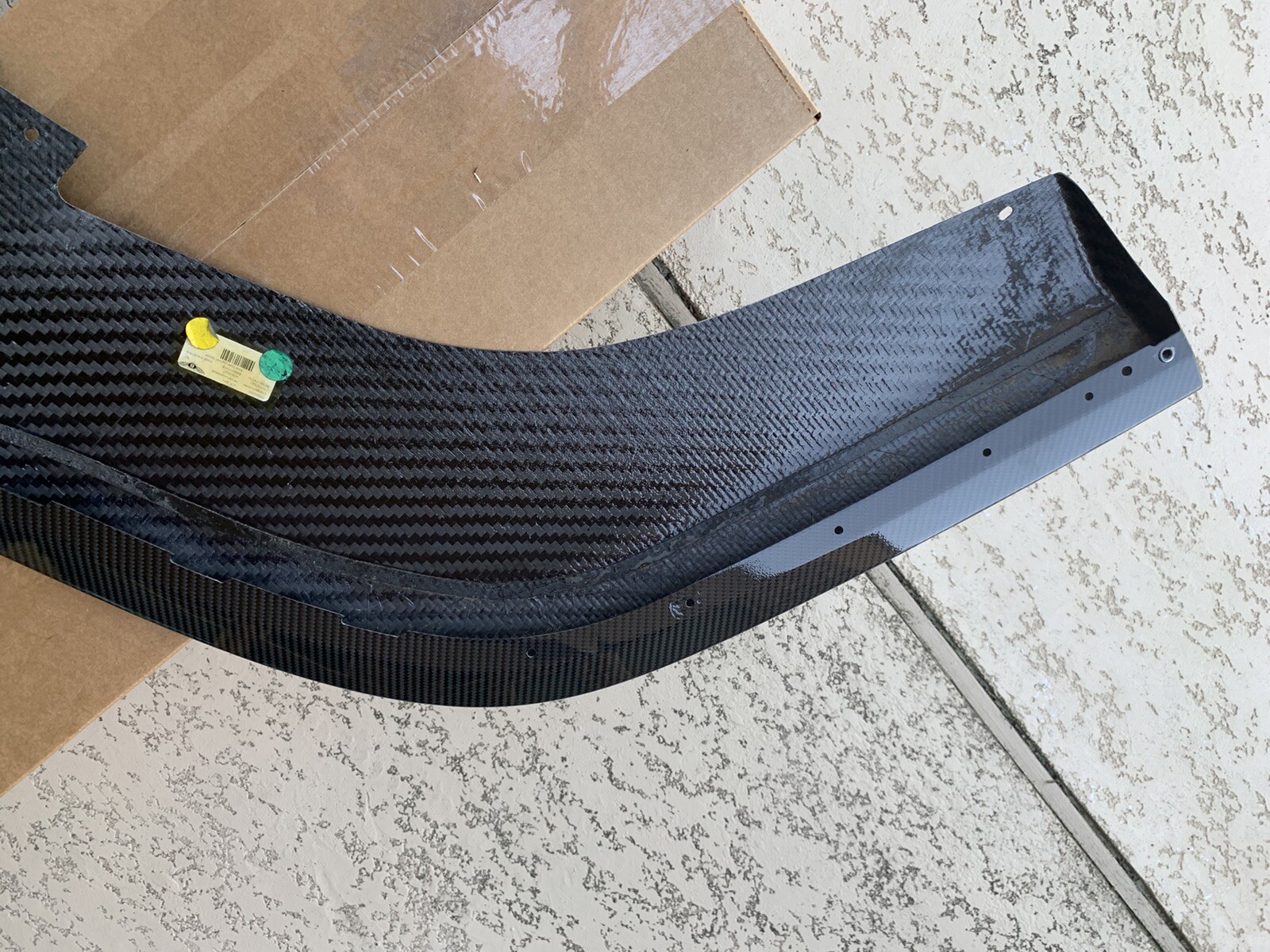 Bentley Continental GT Supersports Carbon Fiber Rear Diffuser OEM Very Nice !!
