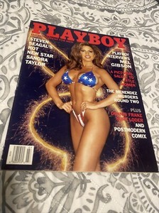 PLAYBOY MENS MAGAZINE JULY 1995 HEIDI MARK SANDRA TAYLOR MEL GIBSON DENNIS FRANZ