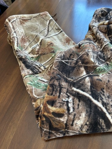 NWT Realtree Heavyweight Camo Timber Fleece Ankle Zip Men's 2XL - Picture 14 of 17