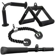 Cable Machine Attachment Set LAT Pulldown Attachments Weight Machin... Fast Ship