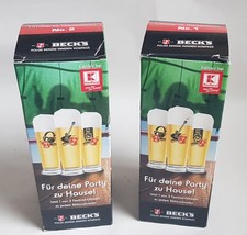 Becks Kaufland Bierglas Werbeglas Festival - W&auml;hlen Sie!