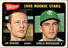 1965 Topps - 1965 Rookie Stars Aurelio Monteagudo, Jim Dickson #286