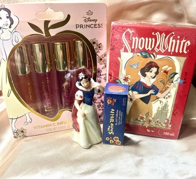 Snow White Apple Perfume Gift Set 3.4oz + Figure + Lip Oils Bonus