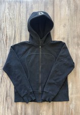 Lululemon Scuba Full-Zip Hoodie Black Size 12