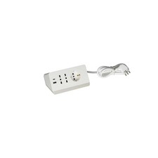 MULTIPRESA DA SCRIVANIA 2 USB BIANCA DI  BTICINO