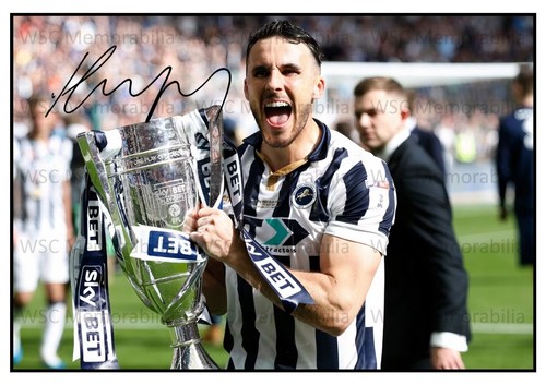 11256. Lee Gregory Signed Pictures (A4 Prints) Mansfield Sheff W Millwall etc.