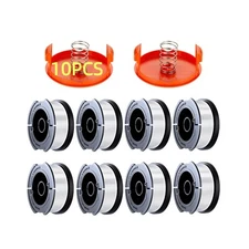 10 Pack Weed Eater String Compatible with Black+Decker, AF-100 0.065" Weed Wa...