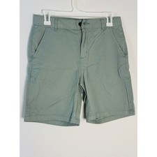 The Childrens Place Boys Sage Green Chino Shorts Size 14 NWT Cotton Twill Casual