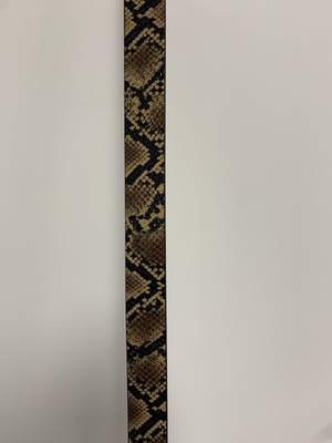 #ad #ad Jessica Simpson Belt Womens Medium Tan Black Snake Print Double Ring Buckle $14.99