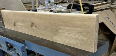 Fensterbank Eiche, Bullnose, Eiche massiv, 35 mm Stärke!!