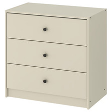 IKEA GURSKEN 3 Drawer Chest