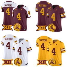 Cam Skattebo #4 Sun Devils 1975 Throwback MEN Stitched Jersey All Color