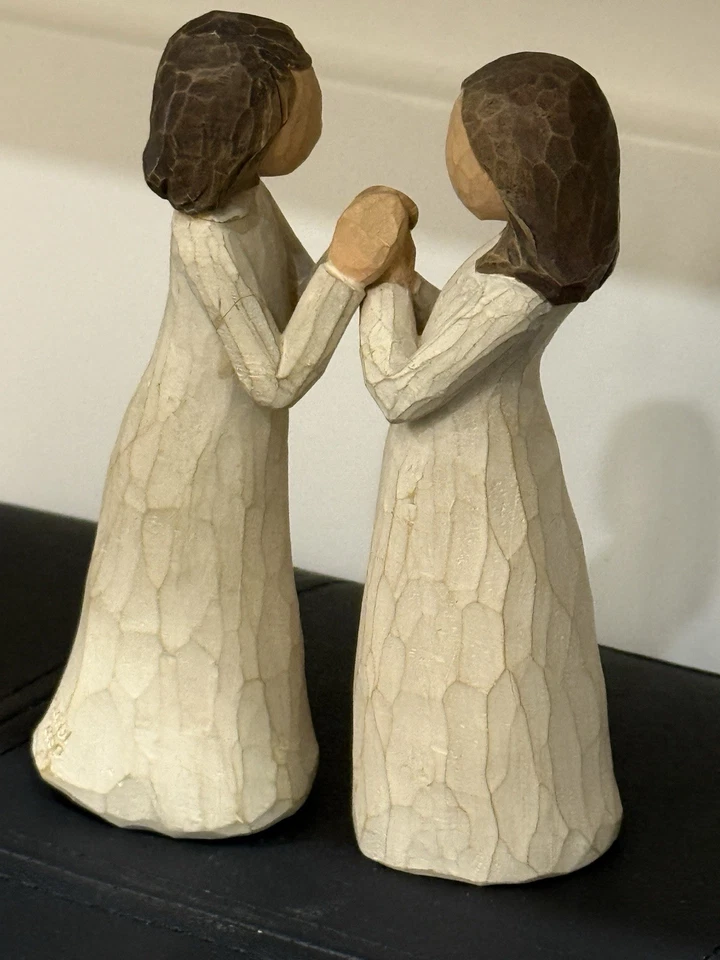 SISTERS BY HEART: WILLOW TREE by Demdaco, EUC, No Box, Free Ship - Image 2 of 4