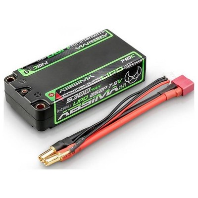Absima 4150021 7.6V 5300mAh LiPo Rechargeable Battery Number of Cells: 4 140