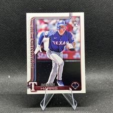 2025 Topps Series 2 Dustin Harris Rookie Texas Rangers #374