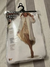 Vintage Adult Faux Fur Old Hollywood Coat One Size Up To 12                B2566